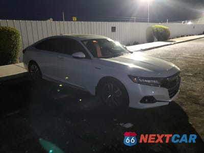 Czwarte zdjęcie samochodu z boku: 2022 HONDA ACCORD HYBRID EXL VIN:1HGCV3F59NA027168 - miniatura