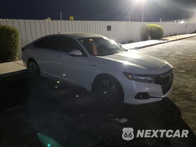 Czwarte zdjęcie samochodu z boku: 2022 HONDA ACCORD HYBRID EXL VIN:1HGCV3F59NA027168 - miniatura