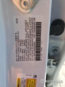 Zdjęcie 12 z 12 samochodu: 2025 HONDA CIVIC SPORT VIN:19XFL2H89SE006901 - miniatura