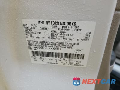 Zdjęcie 13 z 13 samochodu: 2010 MERCURY MARINER PREMIER VIN:4M2CN9HG1AKJ28171 - miniatura