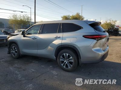 Drugie zdjęcie samochodu z przodu: 2022 TOYOTA HIGHLANDER HYBRID XLE VIN:5TDGARAH5NS516010 - miniatura