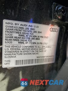 Zdjęcie 12 z 15 samochodu: 2024 AUDI Q7 PRESTIGE VIN:WA1VXBF70RD009752 - miniatura