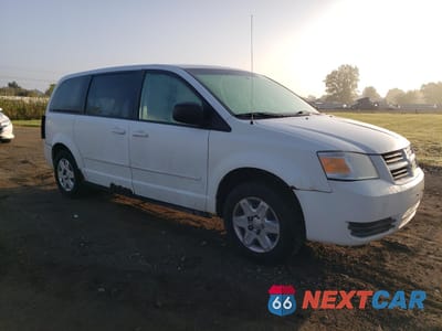 Czwarte zdjęcie samochodu z boku: 2009 DODGE GRAND CARAVAN SE VIN:2D8HN44EX9R576409 - miniatura