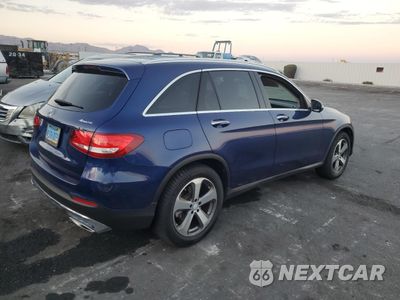 Trzecie zdjęcie samochodu z tyłu: 2017 MERCEDES-BENZ GLC 300 4MATIC VIN:WDC0G4KB0HF117775 - miniatura