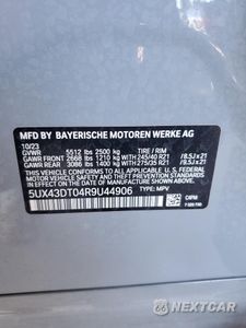 Zdjęcie 14 z 15 samochodu: 2024 BMW X4 M40I VIN:5UX43DT04R9U44906 - miniatura