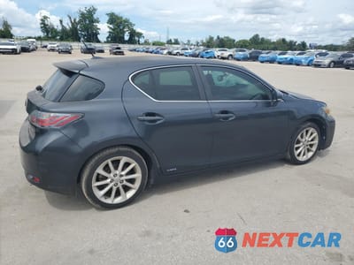 Trzecie zdjęcie samochodu z tyłu: 2011 LEXUS CT 200 VIN:JTHKD5BH0B2034684 - miniatura