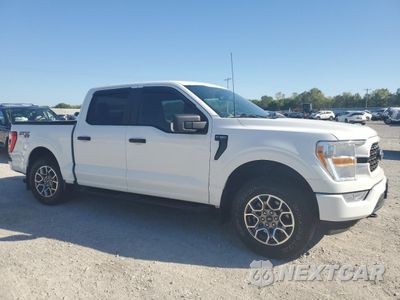 Czwarte zdjęcie samochodu z boku: 2021 FORD F150 SUPERCREW VIN:1FTEW1EP7MFC23901 - miniatura