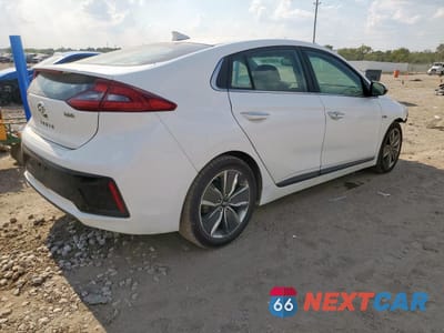 Trzecie zdjęcie samochodu z tyłu: 2019 HYUNDAI IONIQ LIMITED VIN:KMHC85LC7KU159727 - miniatura