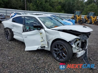 Czwarte zdjęcie samochodu z boku: 2021 DODGE CHARGER R VIN:2C3CDXCT1MH504160 - miniatura