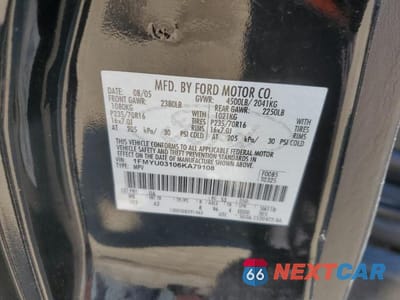 Zdjęcie 13 z 13 samochodu: 2006 FORD ESCAPE XLT VIN:1FMYU03106KA79108 - miniatura
