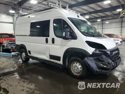 Czwarte zdjęcie samochodu z boku: 2023 RAM PROMASTER 1500 1500 HIGH VIN:3C6LRVBG8PE540408 - miniatura