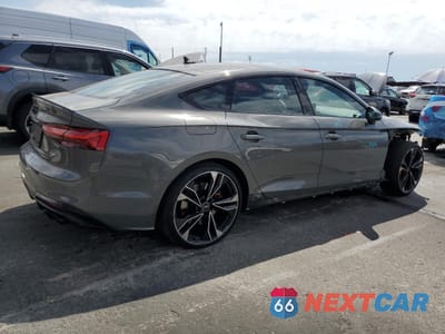 Trzecie zdjęcie samochodu z tyłu: 2023 AUDI S5 PREMIUM PLUS VIN:WAUC4CF51PA038683 - miniatura