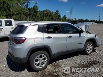 Trzecie zdjęcie samochodu z tyłu: 2024 JEEP COMPASS SPORT VIN:3C4NJDAN2RT107975 - miniatura