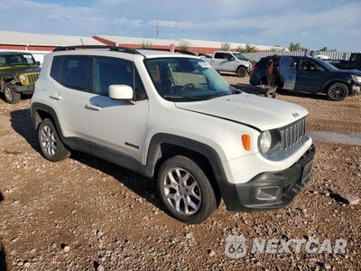 Czwarte zdjęcie samochodu z boku: 2016 JEEP RENEGADE LATITUDE VIN:ZACCJBBT7GPD15167 - miniatura