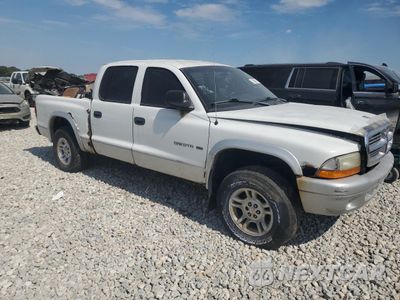 Czwarte zdjęcie samochodu z boku: 2002 DODGE DAKOTA QUAD SLT VIN:1B7HG48N92S604756 - miniatura