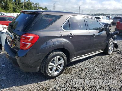 Trzecie zdjęcie samochodu z tyłu: 2016 CHEVROLET EQUINOX LS VIN:2GNALBEK6G6186864 - miniatura