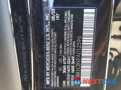 Zdjęcie 14 z 14 samochodu: 2023 MERCEDES-BENZ EQE SUV 350 4MATIC VIN:4JGGM1CBXPA012596 - miniatura