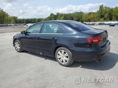 Drugie zdjęcie samochodu z przodu: 2017 VOLKSWAGEN JETTA S VIN:3VW2B7AJ7HM349780 - miniatura