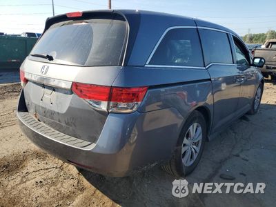 Trzecie zdjęcie samochodu z tyłu: 2017 HONDA ODYSSEY EXL VIN:5FNRL5H66HB021436 - miniatura