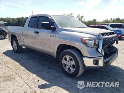 Czwarte zdjęcie samochodu z boku: 2020 TOYOTA TUNDRA DOUBLE CAB SR VIN:5TFUY5F17LX940220 - miniatura