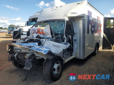 2021 FORD ECONOLINE E350 SUPER DUTY CUTAWAY VAN 1FDWE3FK7MDC40601 - główne zdjęcie licytacji z USA - miniatura