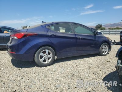 Trzecie zdjęcie samochodu z tyłu: 2014 HYUNDAI ELANTRA SE VIN:5NPDH4AE8EH532909 - miniatura
