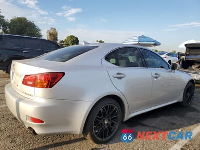 Trzecie zdjęcie samochodu z tyłu: 2007 LEXUS IS 250 VIN:JTHCK262372015486 - miniatura