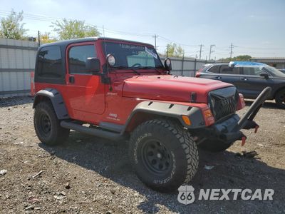 Czwarte zdjęcie samochodu z boku: 2004 JEEP WRANGLER / TJ SPORT VIN:1J4FA49S34P716708 - miniatura