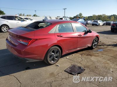 Trzecie zdjęcie samochodu z tyłu: 2023 HYUNDAI ELANTRA BLUE VIN:KMHLM4AJ6PU086204 - miniatura