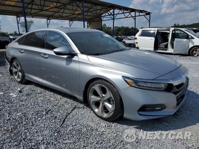 Czwarte zdjęcie samochodu z boku: 2018 HONDA ACCORD TOURING VIN:1HGCV1F98JA074676 - miniatura