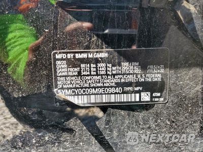 Zdjęcie 13 z 15 samochodu: 2021 BMW X6 M VIN:5YMCY0C09M9E09840 - miniatura