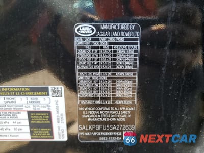 Zdjęcie 14 z 16 samochodu: 2025 LAND ROVER RANGE ROVER SE VIN:SALKPBFU5SA272639 - miniatura