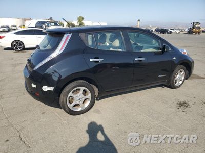 Trzecie zdjęcie samochodu z tyłu: 2012 NISSAN LEAF SV VIN:JN1AZ0CP8CT024751 - miniatura