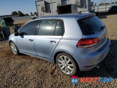 Drugie zdjęcie samochodu z przodu: 2011 VOLKSWAGEN GOLF VIN:WVWNM9AJ9BW314719 - miniatura