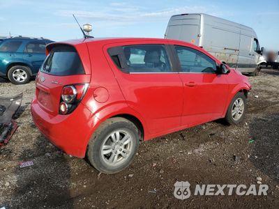 Trzecie zdjęcie samochodu z tyłu: 2012 CHEVROLET SONIC LT VIN:1G1JC6SHXC4139026 - miniatura