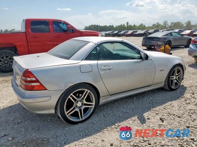 Trzecie zdjęcie samochodu z tyłu: 2004 MERCEDES-BENZ SLK 230 KOMPRESSOR VIN:WDBKK49FX4F299094 - miniatura