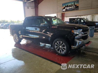 Czwarte zdjęcie samochodu z boku: 2021 CHEVROLET SILVERADO K1500 LT VIN:3GCUYDED8MG129182 - miniatura