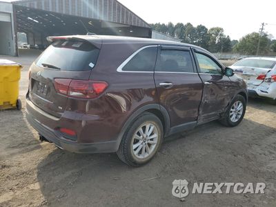 Trzecie zdjęcie samochodu z tyłu: 2019 KIA SORENTO L VIN:5XYPG4A39KG476674 - miniatura