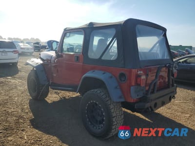 Drugie zdjęcie samochodu z przodu: 1999 JEEP WRANGLER / TJ SPORT VIN:1J4FY19S8XP480961 - miniatura