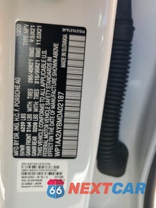 Zdjęcie 12 z 12 samochodu: 2021 PORSCHE CAYENNE VIN:WP1AA2AY8MDA02187 - miniatura
