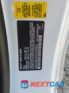 Zdjęcie 13 z 13 samochodu: 2015 BMW M4 VIN:WBS3R9C55FK333931 - miniatura