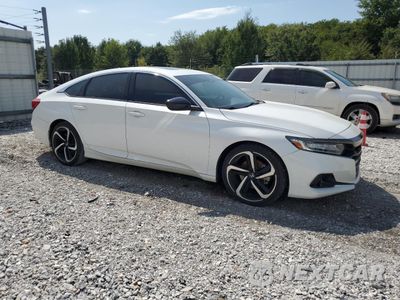 Czwarte zdjęcie samochodu z boku: 2021 HONDA ACCORD SPORT VIN:1HGCV2F30MA008922 - miniatura