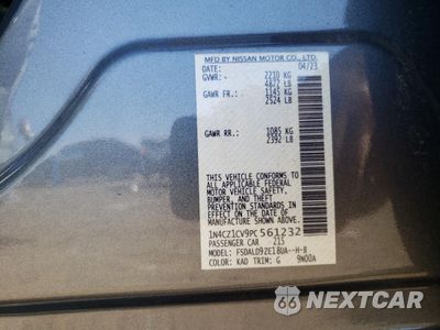 Zdjęcie 14 z 14 samochodu: 2023 NISSAN LEAF SV PLUS VIN:1N4CZ1CV9PC561232 - miniatura