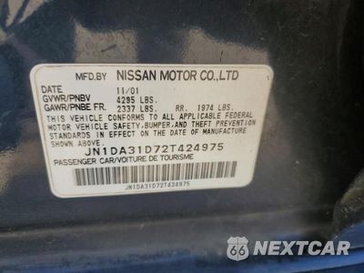 Zdjęcie 13 z 13 samochodu: 2002 NISS MAXIMA GLE VIN:JN1DA31D72T424975 - miniatura