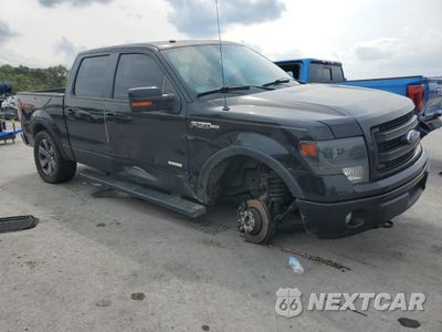 Czwarte zdjęcie samochodu z boku: 2014 FORD F150 SUPERCREW VIN:1FTFW1ET0EFA00571 - miniatura