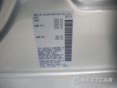 Zdjęcie 12 z 12 samochodu: 2024 NISSAN ALTIMA S VIN:1N4BL4BV5RN415675 - miniatura