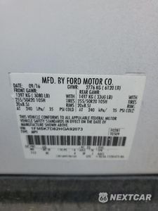 Zdjęcie 13 z 16 samochodu: 2017 FORD EXPLORER XLT VIN:1FM5K7D82HGA92073 - miniatura