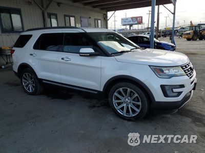 Czwarte zdjęcie samochodu z boku: 2017 FORD EXPLORER LIMITED VIN:1FM5K7FH5HGA60666 - miniatura