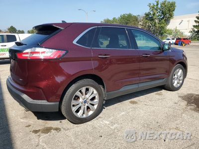 Trzecie zdjęcie samochodu z tyłu: 2021 FORD EDGE TITANIUM VIN:2FMPK4K96MBA27134 - miniatura