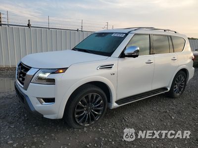 2022 NISSAN ARMADA PLATINUM JN8AY2CD2N9677971 - główne zdjęcie licytacji z USA - miniatura